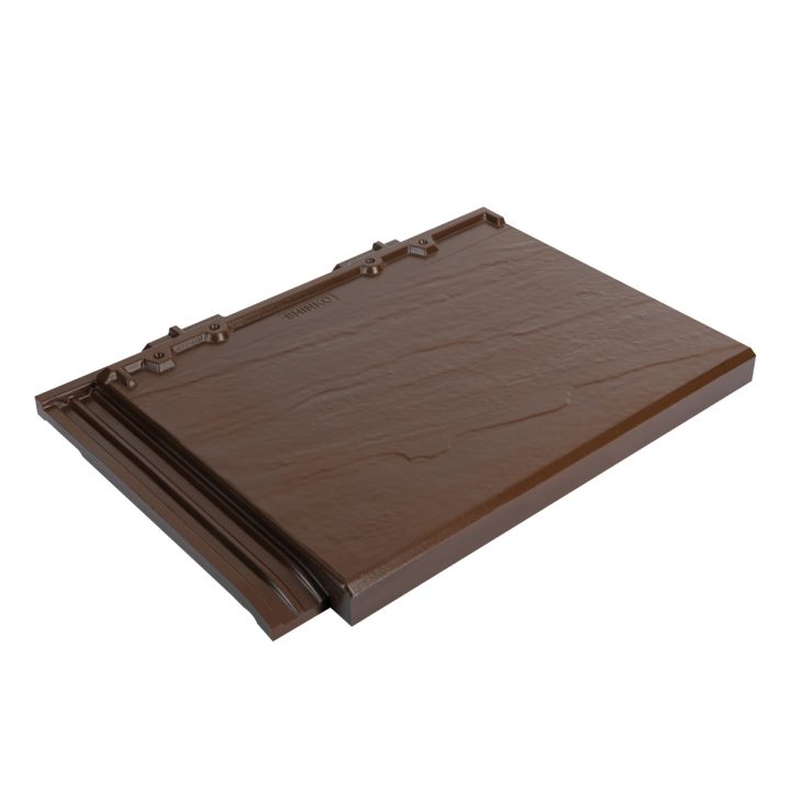 Flat Tiles SHINKO SH6-CHOCOLATE