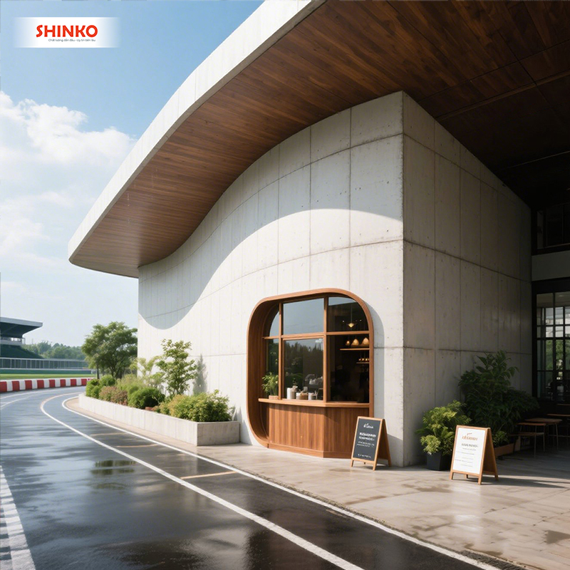 nhà được xây bằng tấm proboard của shinko