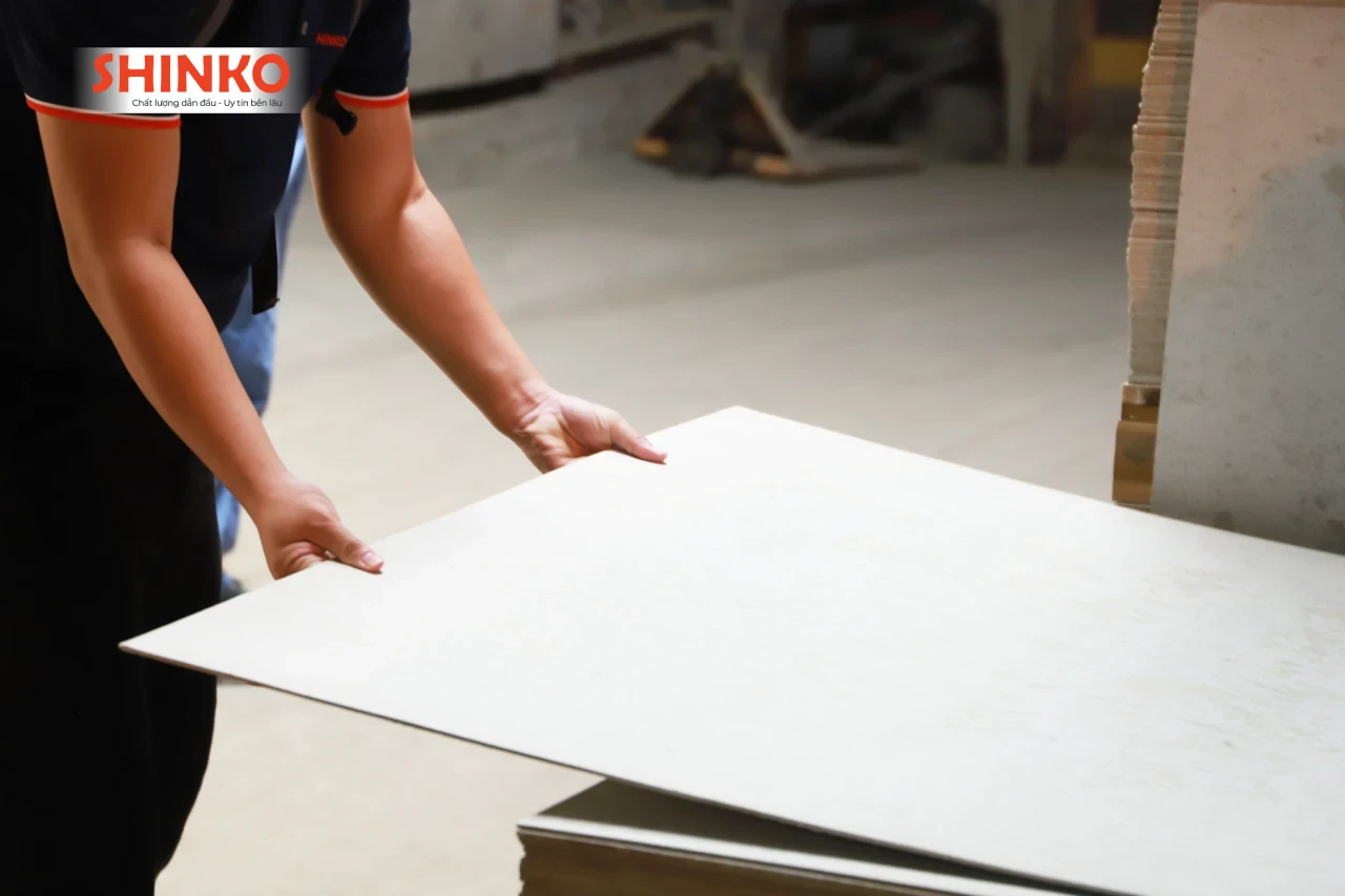 Trọng lượng tấm Cemboard SHINKO PROBOARD theo độ dày và ứng dụng thực tế